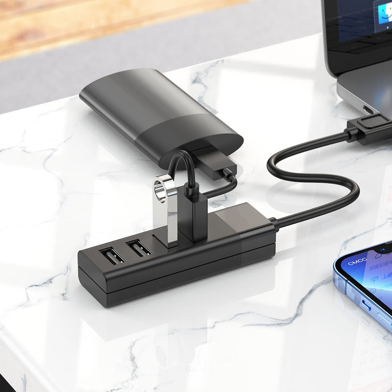 Adaptateur hub USB-A vers 4 ports USB-A Adaptateur hub USB-A vers 4 ports USB-A